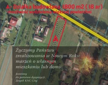 działka na sprzedaż 1800m2 działka Stoczek-Kolonia