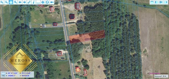 Działka 2781 m² w Rudniku Wielkim, las i media - polecam! działka Rudnik Wielki