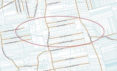 działka na sprzedaż 1736m2 działka Warszawa, Białołęka, Kobiałka