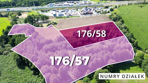 Działka 38 600 m² przy A4 z możliwością zabudowy i usług działka Gliwice