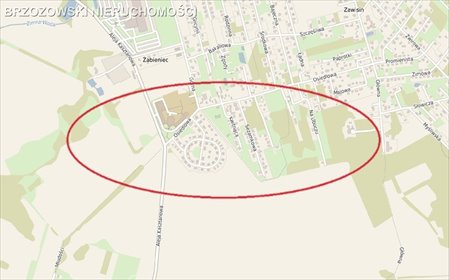 działka na sprzedaż 1144m2 działka Rusiec