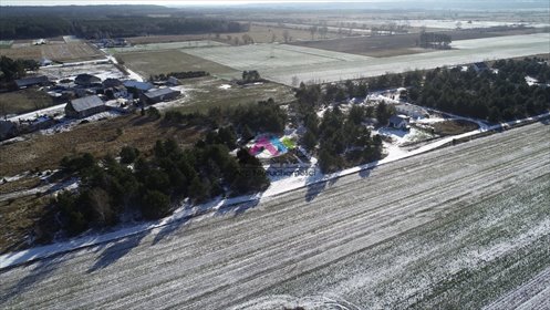 działka na sprzedaż 849m2 działka Byszki