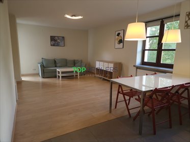 Na wynajem przestronne studio 38 m² z balkonem w Warszawie mieszkanie Warszawa, Śródmieście Nowe Miasto, Sapieżyńska