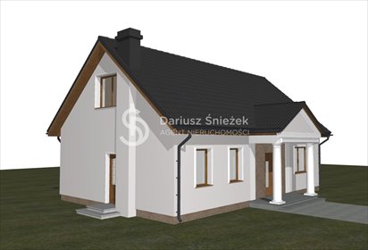 Nowy dom wolnostojący 120m2 z poddaszem do adaptacji dom Rogowo