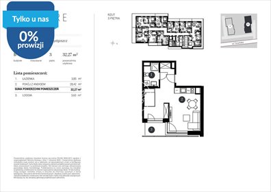 Nowoczesne 33,29 m² w Bydgoszczy, Toruńska mieszkanie Bydgoszcz, Toruńska