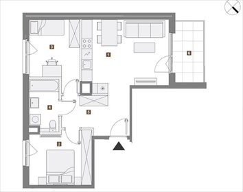 mieszkanie na sprzedaż 54m2 mieszkanie Warszawa, Targówek, Zacisze, Wierna