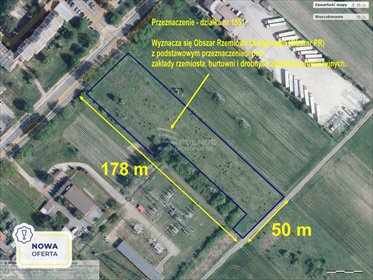 działka na sprzedaż 18114m2 działka Międzyrzec Podlaski, Brzeska
