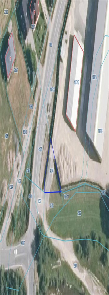 Na sprzedaż działka 300 m² w Naszacowicach z dostępem do sieci działka Naszacowice