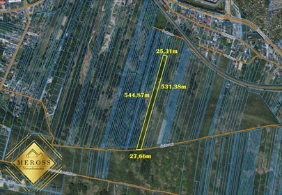 Sprzedam działkę leśną 13 289 m² przy głównej drodze w Błesznie działka Częstochowa, Błeszno
