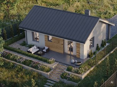 Działka pod dom z proj. Castor, Manasterz działka Manasterz