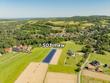 Zapraszam do zakupu działki 1503 m² w Skawinkach z MPZP i gazem działka Skawinki, Zaciszna