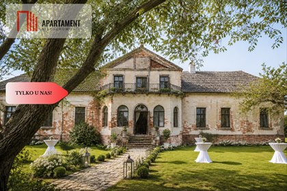 Zabytkowy dworek XVIII wieku z dużym terenem (9385 m²) lokal użytkowy Chełmoniec