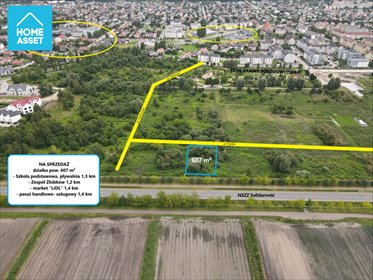 działka na sprzedaż 607m2 działka Pruszcz Gdański, Polska