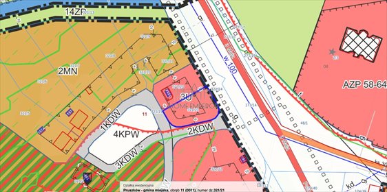 Działka usługowa 678 m² w Pruszkowie (ul. 3 Maja) działka Pruszków, 3 Maja