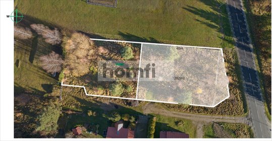 działka na sprzedaż 1282m2 działka Nożyno