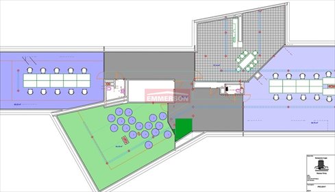 Nowoczesny lokal biurowy 280 m2 z klimatyzacją i parkingiem lokal użytkowy Kraków, Śródmieście