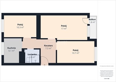 mieszkanie na sprzedaż 56m2 mieszkanie Białystok, Antoniuk