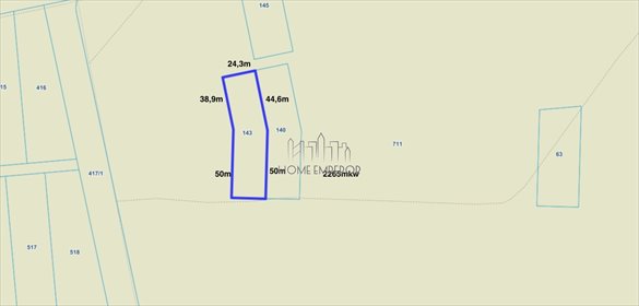 Na sprzedaż działka leśna 2265 m² w Warszawie działka Warszawa, Wawer, Czecha