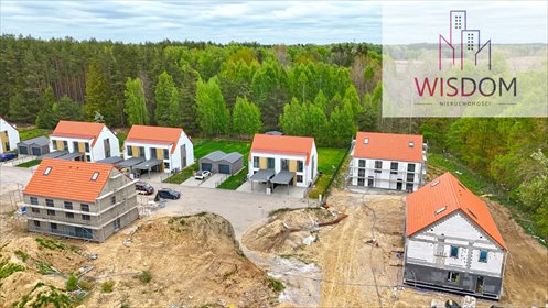 Nowoczesny dom 127m2 z tarasem i ogrodem w Tomaszkowie dom Tomaszkowo