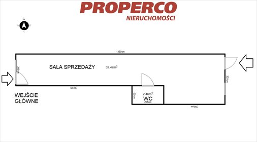 lokal użytkowy na wynajem 32m2 lokal użytkowy Warszawa, Mokotów, Wierzbno, Niepodległości