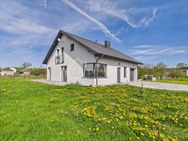 Nowoczesny dom 189m2 z garażem i ogrzewaniem podłogowym dom Kawczyn, Kielecka