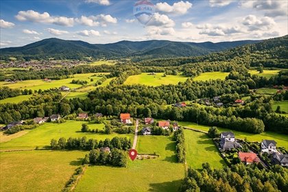 działka na sprzedaż 889m2 działka Andrychów, Jarosława Dąbrowskiego