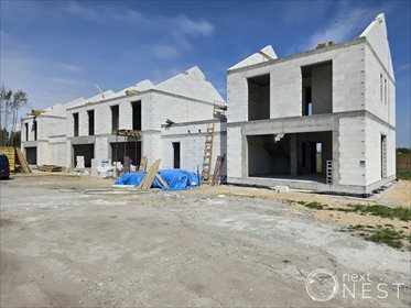 Segment bliźniak 138m2 bez PCC, garaż, ogródek dom Wola Gołkowska