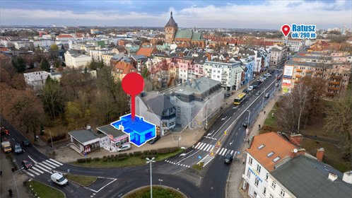 Na sprzedaż przestronny lokal usługowy 218 m² w centrum Koszalina lokal użytkowy Koszalin, 1 Maja
