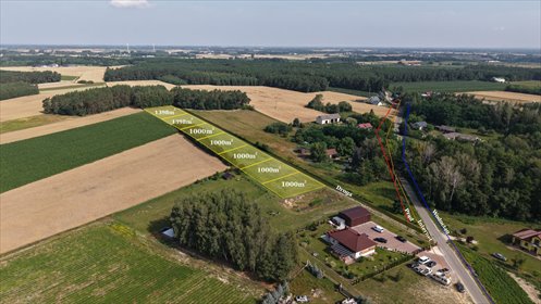 Działka 1000 m² z warunkami zabudowy (Przyborowice Dolne) działka Przyborowice Dolne