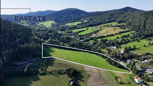 Działka 3,35 ha pod inwestycję, plan zagospodarowania działka Kamianna