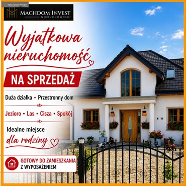 Dom 280 m² z dużą działką i stawem w Gulbinach dom Gulbiny