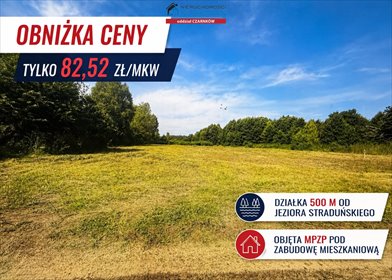 Działka 913 m² pod dom w spokojnej okolicy nad Jeziorem działka Straduń