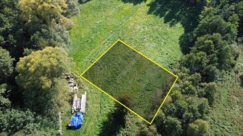 Działka budowlana 1200 m2 w spokojnej okolicy. działka Biały Ług, Biały Ług