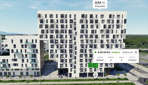Nowoczesne 43 m² w Wrocławiu, balkon, garaż - polecam! mieszkanie Wrocław, Fabryczna, Żerniki