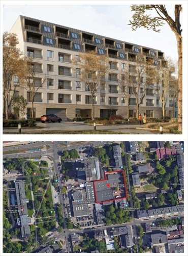 Lokal usługowy 323 m² z ogródkiem, duże witryny (Łódź) lokal użytkowy Łódź, 28 Pułku Strzelców Kaniowskich
