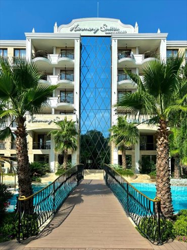 Polecam luksusowy apartament 44 m² z tarasem przy basenie mieszkanie Słoneczny Brzeg, Centrum