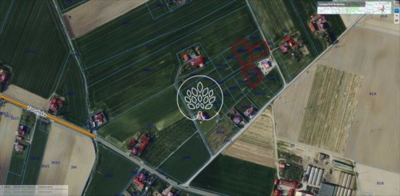 działka na sprzedaż 1170m2 działka Unisław