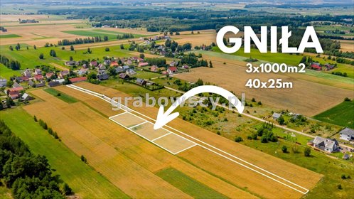 Działki pod zabudowę w Gniła - spokojne miejsce. działka Dobrzyniewo Duże, Gniła