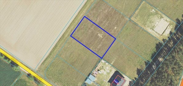 Działka 1000 m² pod dom w spokojnej okolicy Mikołajek działka Mikołajki