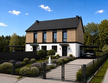 Nowoczesny dom 120 m² w Raculi, 500 m² działki, cisza i blisko natury dom Zielona Góra, Racula