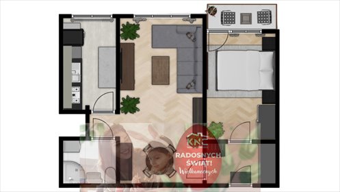 mieszkanie na sprzedaż 37m2 mieszkanie Lublin, Kalinowszczyzna, Lwowska