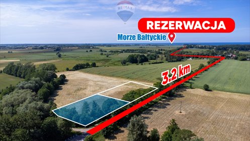 działka na sprzedaż 3754m2 działka Kiszkowo