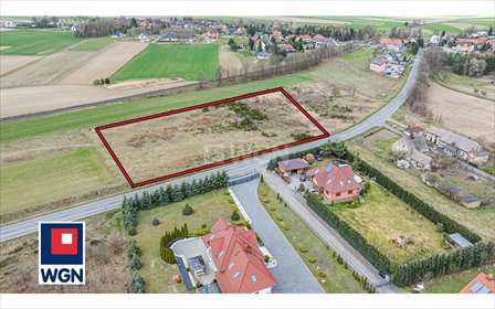 działka na sprzedaż 6900m2 działka Zebrzydowa, Centrum