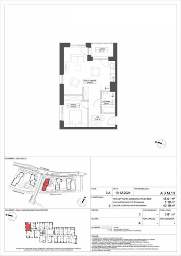 Polecam nowoczesne 2-pokojowe mieszkanie 48 m² w Gdyni mieszkanie Gdynia, Śródmieście, Tadeusza Wendy