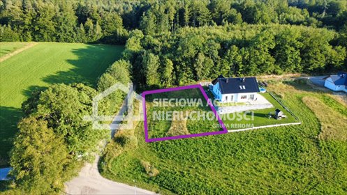 działka na sprzedaż 1010m2 działka Somonino