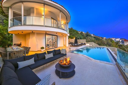 Luksusowa willa z panoramicznym widokiem i basenami dom Kalkan, Kalkan, Kaş, Antalya