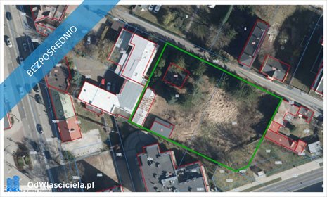 Działka inwestycyjna 2717 m² w Konstancinie-Jeziornie - wielorodzinna działka Konstancin-Jeziorna, Ogrodowa
