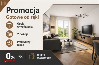 Do sprzedania funkcjonalne 2-pokojowe mieszkanie 36,2 m² z balkonem mieszkanie Poznań, Jasielska