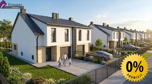 Sprzedam nowoczesny dom bliźniaczy 114 m² z garażem i tarasem dom Jasionka, Jasionka