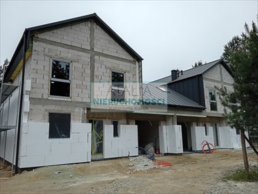 Dom bliźniak 156m2 z garażem i ogrzewaniem podłogowym dom Osowiec